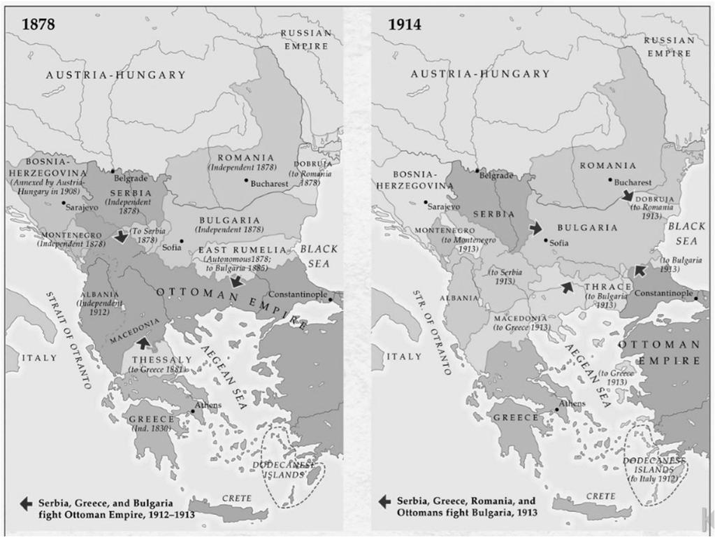 De Balkan 1878-1914 nationalistische