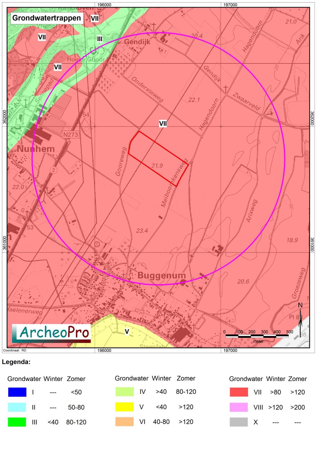 Archeologische onderzoek Uitbreiding Nunhem, Netherlands, Gemeente Leudal.