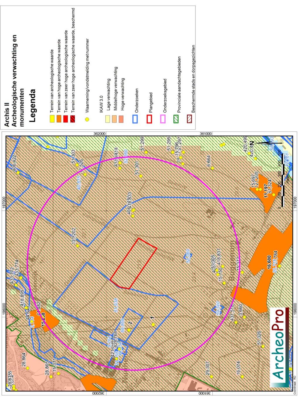 Archeologische onderzoek Uitbreiding Nunhem, Netherlands, Gemeente Leudal.