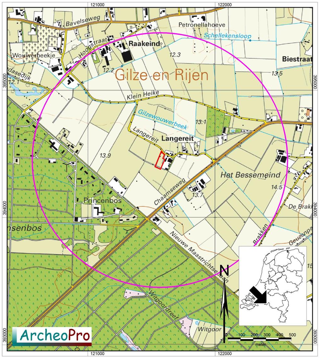 Archeologische onderzoek Langereit 17, Gilze, Gemeente Gilze en Rijen.