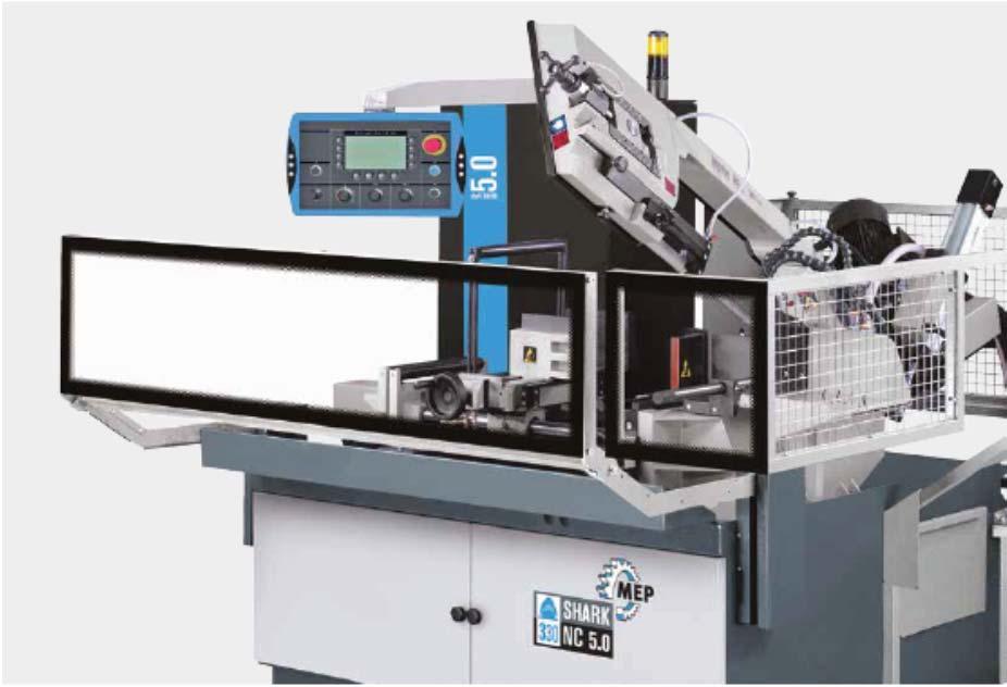 Aanbieding PL50 Product Volautomatische bandzaagmachine Fabricaat MEP Model SHARK 330 NC 5.