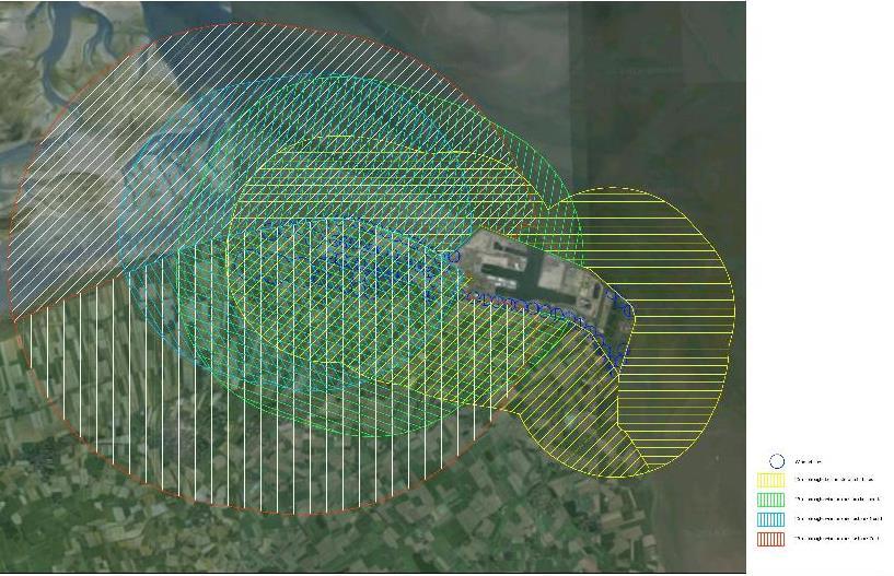 108 Bijlage 2: Zichtbaarheid Alternatief 1 RWE+.