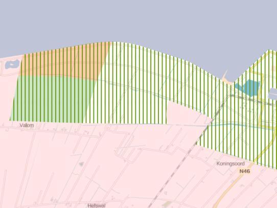 Voor het realiseren van de taakstelling van 855,5 MW in 2020 heeft de provincie Groningen drie concentratiegebieden aangewezen (N33, Delfzijl en Eemshaven).