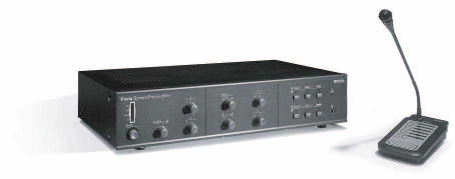 Plena System Pre-amplifier and Call Stations nl
