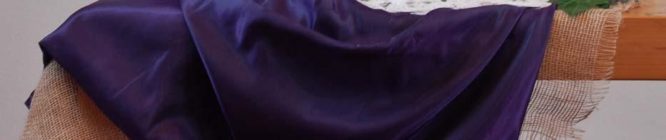 Schikking: De jute en het paarse doek staan voor