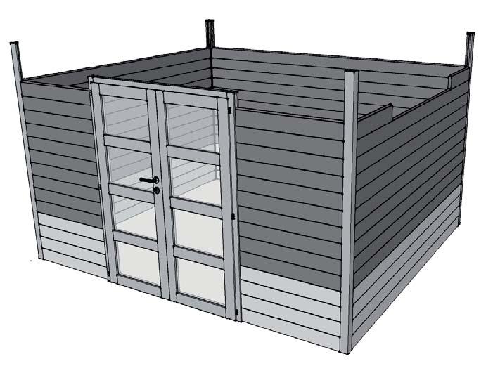 Si la pose se fait sur une dalle en béton, vous devez ajuster ce dépassement en fonction de la hauteur nécessaire, sur un plancher de sol en bois les longueurs sont bonnes.