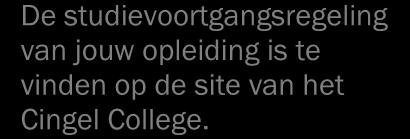 2.2 Studievoortgangsregeling Tijdens de opleiding volgen we jouw voortgang en ontwikkeling op de voet. We maken daarbij gebruik van een studievoortgangsregeling.