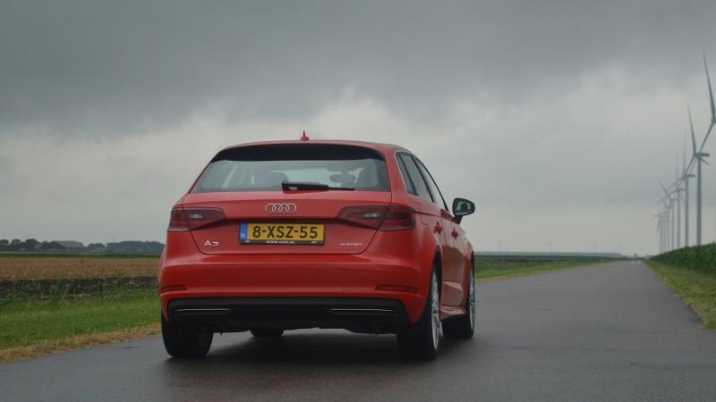 Eleganter dan GTE Wat in eerste instantie leek op een gevalletje kat-uit-de-boom-kijken, pakt gewoonweg goed uit voor de A3 e-tron.