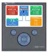 Energy. Anytime. Anywhere. Grid parallel topologie met PV-omvormer In deze topologie zal de PV-omvormer worden uitgeschakeld in geval van een stroomonderbreking.