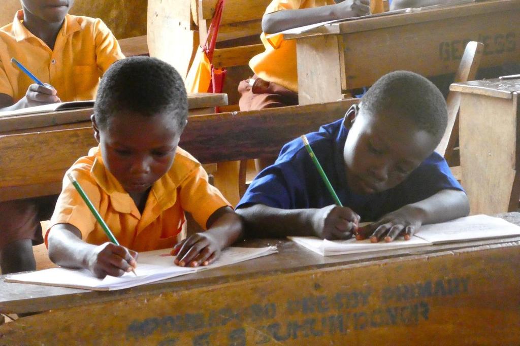 De andere school die door leerlingen van Going Global wordt bezocht, zal een van de 20 sterscholen zijn in het Noorden of in de Volta regio.
