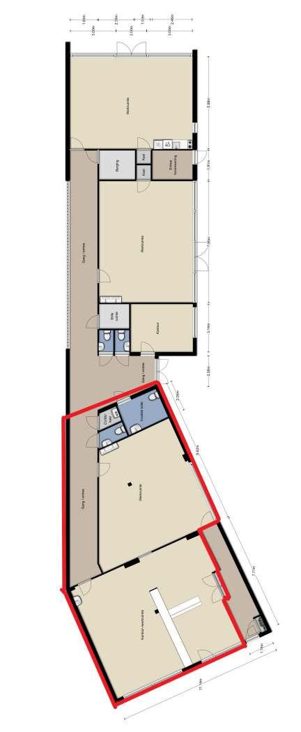 BEGANE GROND Indeling en afmeting kunnen enigszins afwijken van