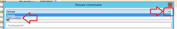 Het officieel aanvragen van de vriendschappelijke wedstrijd Beide delen dienen volledig doorlopen te worden vooraleer de oefenwedstrijd officieel aangevraagd is.