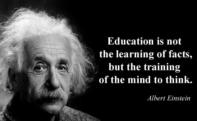 Onderwijs is niet het leren van feiten