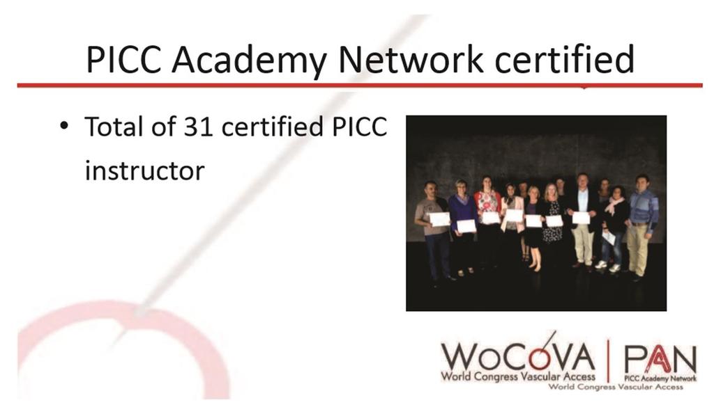 2014: PAN course Opleiding PICC instructeurs Prof. Dr.