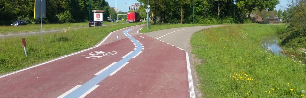 6.6.5 Splitsing fietspad nabij Blauwkapelseweg, De Bilt Afbeelding 6.