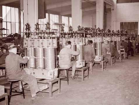 Die Transformator-Manufaktur Manufactuur met traditie. In 1949 werd in Hann. Münden de transformatorfabriek Hochspannungsgesellschaft Kentler & Co. opgericht.