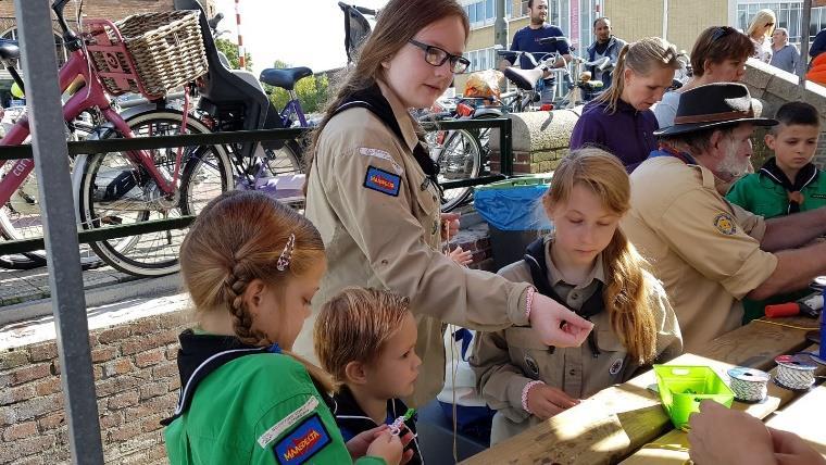 Brandersfeesten in Schiedam De Brandersfeesten is elk jaar een groot feest in het centrum van Schiedam, hier wil Scouting