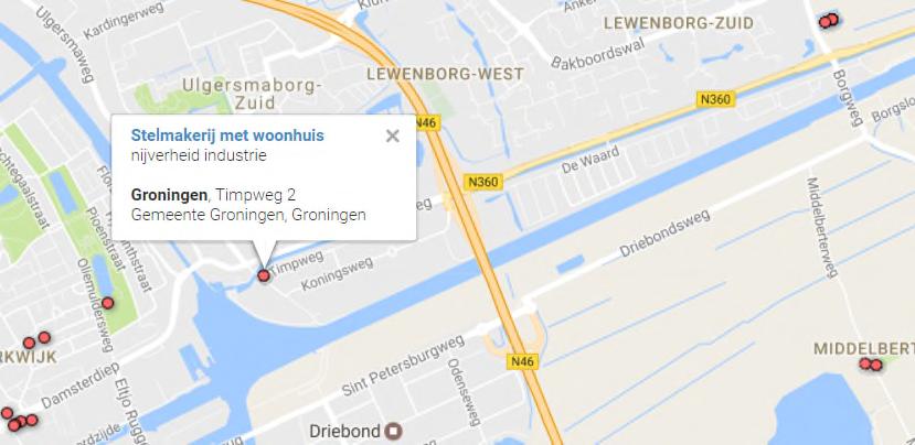 Via de website van Rijksmonumenten (www.rijksmonumenten.nl) is geverifieerd of er ook bebouwing met een cultuur historische waarde of rijksmonumenten status tussen zitten.