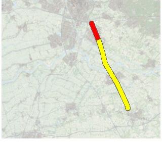 INDELING TRAJECT NAAR BODEMPROFIEL Trillingen als gevolg van treinverkeer planten zich voort via de bodem en nemen af met afstand tot het spoor. De afstandsdemping hangt af van de bodemopbouw.