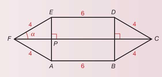 5.3 Optimaliseringsproblemen [3] Stap 2: 4 cos 2 (x) + 3 cos(x) 2 = 0 [cos(x) = p] 4p 2 + 3p 2 = 0 D = 3 2 4 4-2 = 4 3 4 p = of p = 8 3 4 8 cos(x) -,75 of cos(x) 0,425 Geen oplossing x,3 + k 2π of x