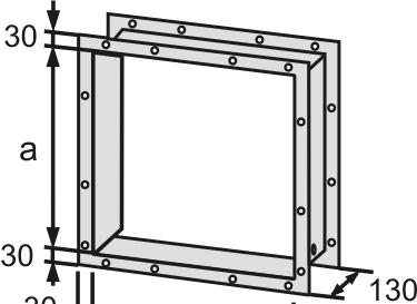 verbinding met dakdoorvoering TLHD(-K) a b Art.-Nr.