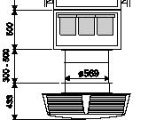 Inbouwvoorbeelden Technische gegevens Type TLHD-V 63 / TLHD-VK 63 TLHD-VHP 63 Aansluitspanning 3 x 400V /Y 3 x 400V Y Frequentie Hz 50 50 Nom. stroom A 0,85 1,25 Max.