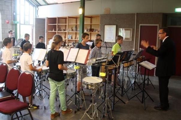 Doordat we nu een concert binnen verzorgden hadden we daarmee direct een goede generale repetitie