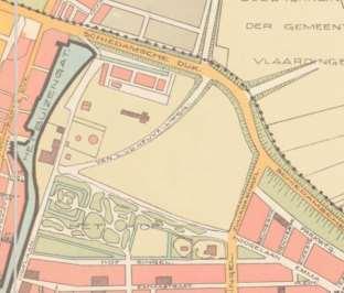 Land, 1928 (Stadsarchief Vlaardingen) De bebouwing groeide organisch, al naar gelang de behoefte aan meer ruimte.