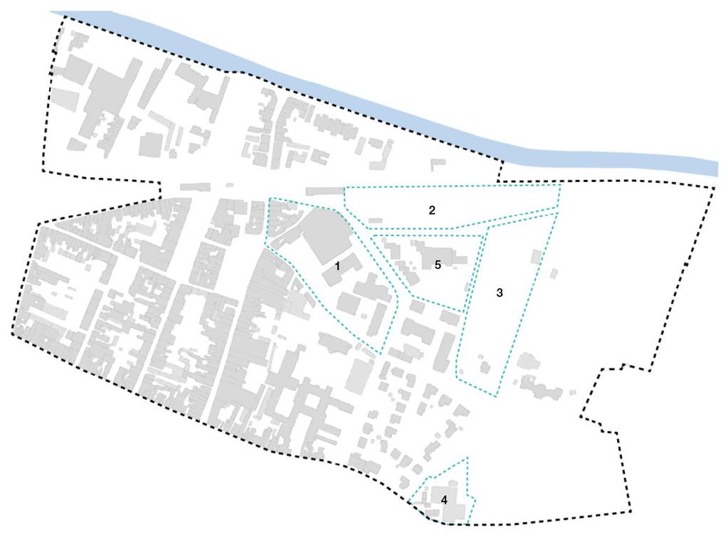 Planningsopties - Projectgebieden 1. Baertshof 2.