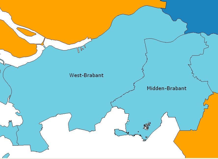 dat het aantal leerlingen in zowel West- als Midden-Brabant sterker zal krimpen dan het landelijk gemiddelde. 5.