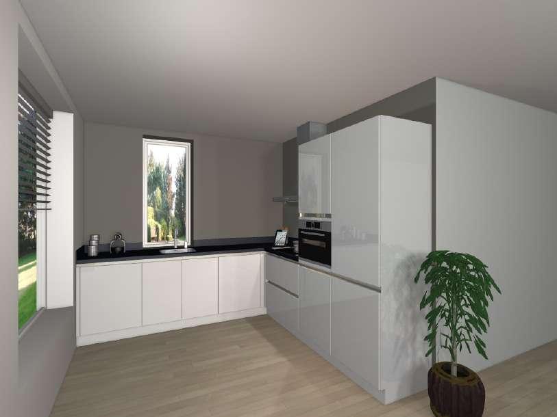 Deze keuken is speciaal ontworpen voor uw woning merk: model: kleur: greep: corpus: Valencia met geruisloos sluitende deuren en laden Wit extraglans Greeploos Wit Keukenprijs 8.