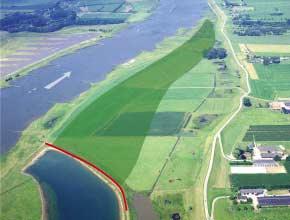 Steenwaard R41-2 De Steenwaard is een kleine uiterwaard gelegen aan de rechteroever van de Neder-Rijn. Het bestaat uit een open cultuurlandschap met landbouw en natuur.