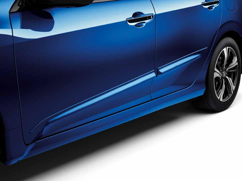 FLANKBESCHERMING Bescherm de carrosserie van uw auto tegen schrammen en vervelende