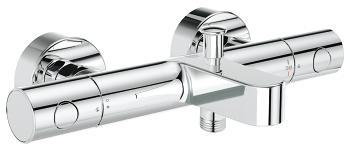 Inner WaterGuide voor een langere levensduur TwistFree voorkomt het meedraaien van de slang 11 34 215 002 chroom 1 288, 34 215 002 Grohtherm 1000 Cosmopolitan M Thermostatische badmengkraan GROHE