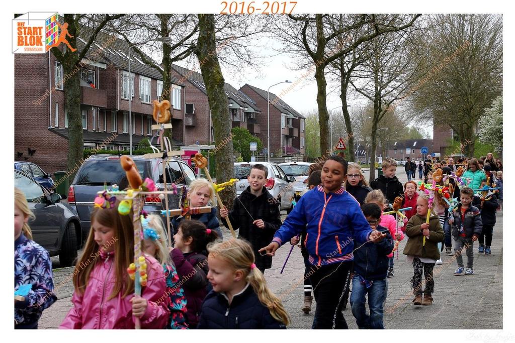 Palmpasen Donderdagmiddag 6 april hebben de kinderen van groep 1 t/m 4 een palmpaasstok versierd met de hulp van de kinderen van groep 5 t/m 8.