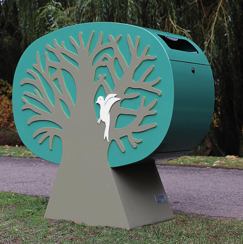 Met een duurzame uitstraling en het rustgevende vogelgeluid maken wij de interactieve afvalbak geschikt voor elke omgeving. Trash Tree spreekt aan bij jong en oud.