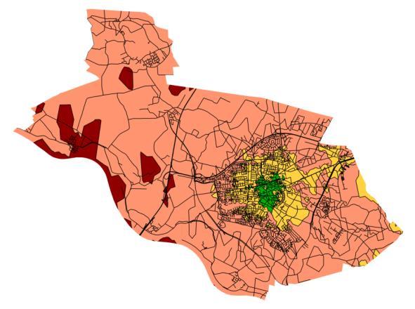 Gemeente Wijchen Eerste tankautospuit Dekkingspercentage Zie onderstaande tabel Risico-categorie Totaal aantal markante objecten DAG Totaal aantal markante objecten ANW 2 32 9 3 31 2 4 5 5 Totaal