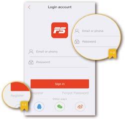 ANDROID APP 1. App-installatie voor Android gebruikers: Scan de QR-barcode om FitShow direct te vinden in de App Store op uw apparaat.