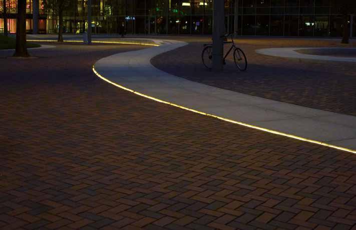 LED balk LED lining Toepassing Onder vijveromranding, de LED Lining is volledig waterdicht.