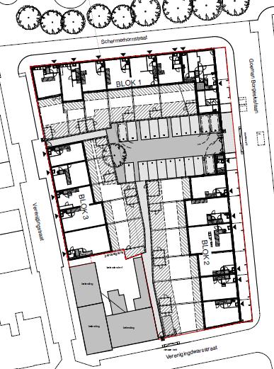 ontwikkeling 17 woningen, 3