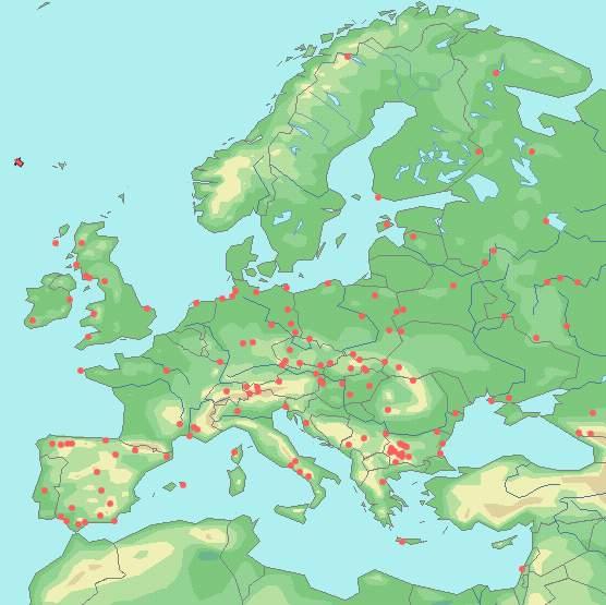 Onderdeel van een wereldwijd netwerk > 680 biosfeergebieden in 122 landen > 290 in