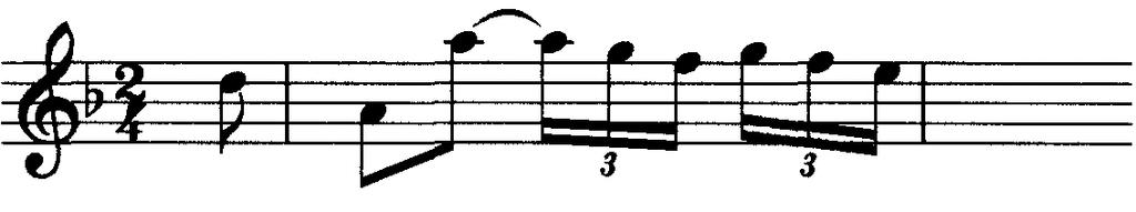 In de eerste edities staan de twee versies na elkaar afgedrukt. Thematisch materiaal: A11 en diens omkering A12, beide als subject. A11 A12 II: BWV 1080.