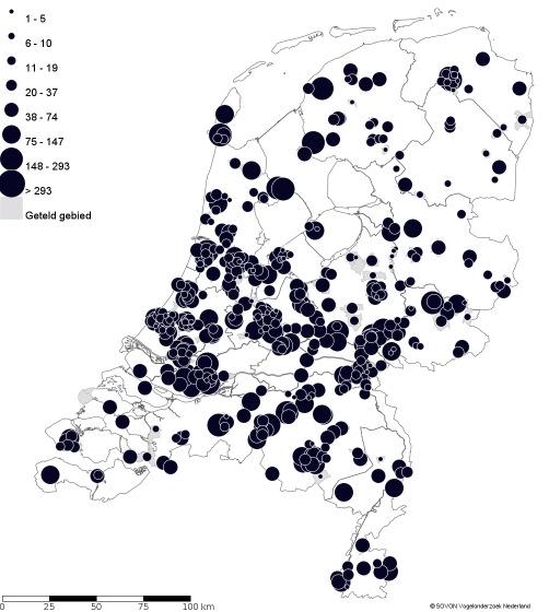 In de volgende SOVON-Nieuws staat een bijdrage over MUS waarbij de trends van de eerste vijf jaar worden besproken. Een pdf van het artikel zal bij een volgende MUS-nieuwsbrief meegestuurd worden.