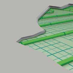 Lage temperatuur 30-60 C FLOORHEATING The Green Pipe 7 Retour verwarming A-label circulatiepomp 1 Thermostatisch Aanvoer verwarming max 90 C mengventiel 30-60 C VLOERVERWARMING voor nieuwbouw en