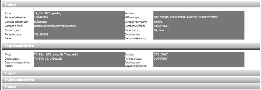 2.2.1 Trajecten Primair inburgeringstraject Verplicht Primair