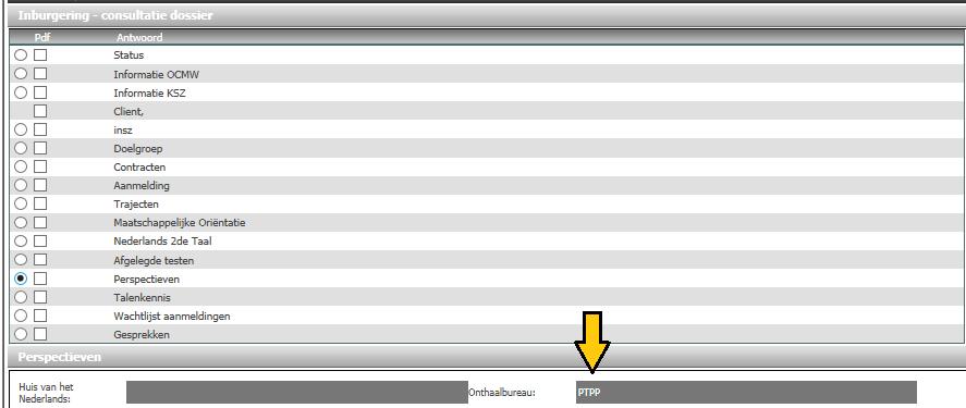 2.2.2 Perspectieven PTPP: Primair traject professioneel perspectief Gericht op