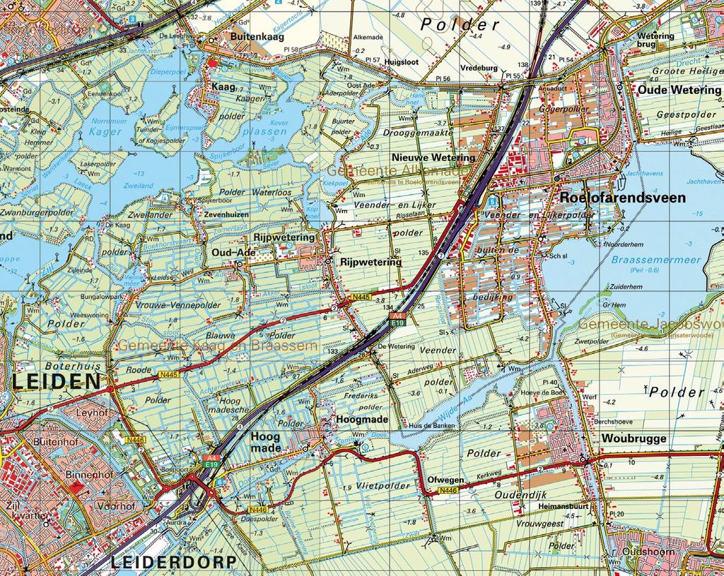 Routebeschrijving A: Naar Lenie Kroon en Van Dorp: bij knp 10 brug over en LA naar Huigsloterdijk 65. Zelfde weg terug.