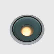 Up Circular with low halogen or LED can be recessed in floors, walls or ceilings and are