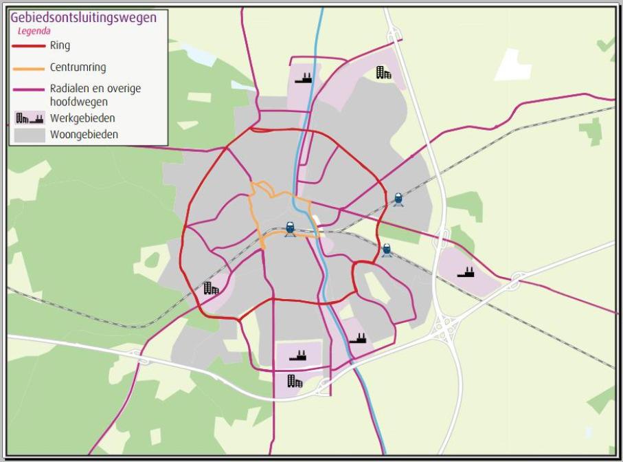 B i j l a ge 3 Centru m g e bied A p e l do o r n Centrumgebied Apeldoorn: het gebied dat wordt begrensd door