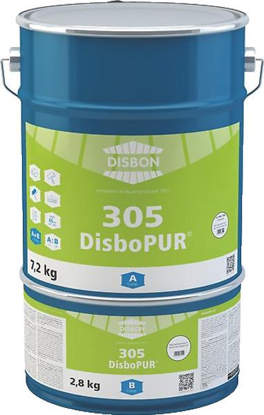 DisboPUR 305 2K-PU-Balkonbeschichtung Gepigmenteerde, elastische 2K-polyurethaancomvloercoating voor balkons, terrassen en galerijen.